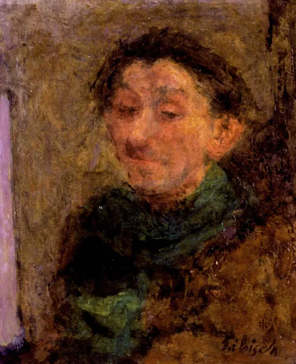 Eugeniusz Eibisch, Portret mężczyzny, po 1960