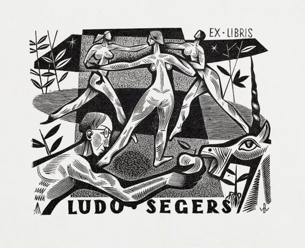 Wojciech  Barylski, Ekslibris Ludo Segersa