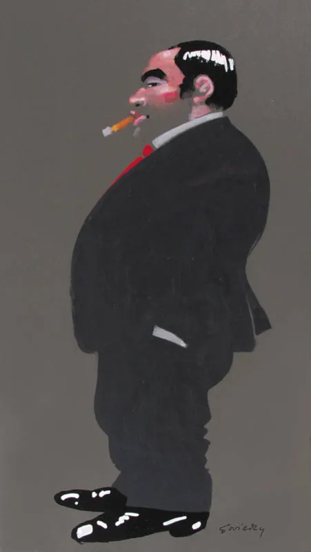 Waldemar Świerzy, Mężczyzna z cygarem