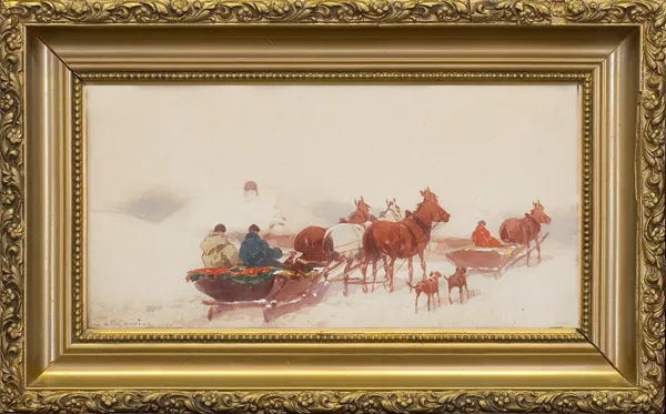 Adam Setkowicz, ZIMĄ NA WSI 