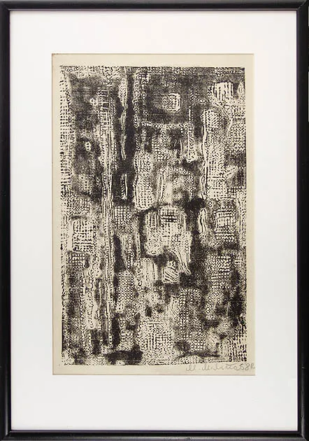 Marian Malina, Kompozycja abstrakcyjna, 1958