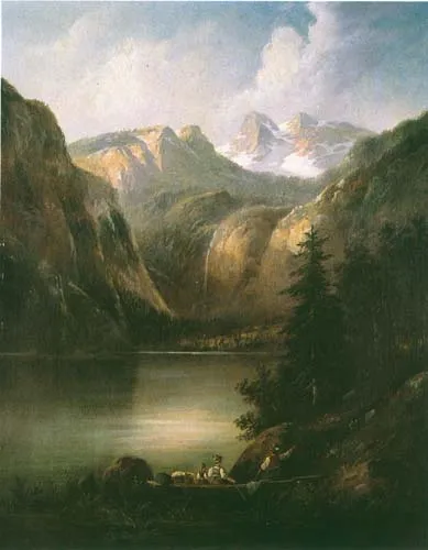 Eduard Boehm, Nad jeziorem w Alpach