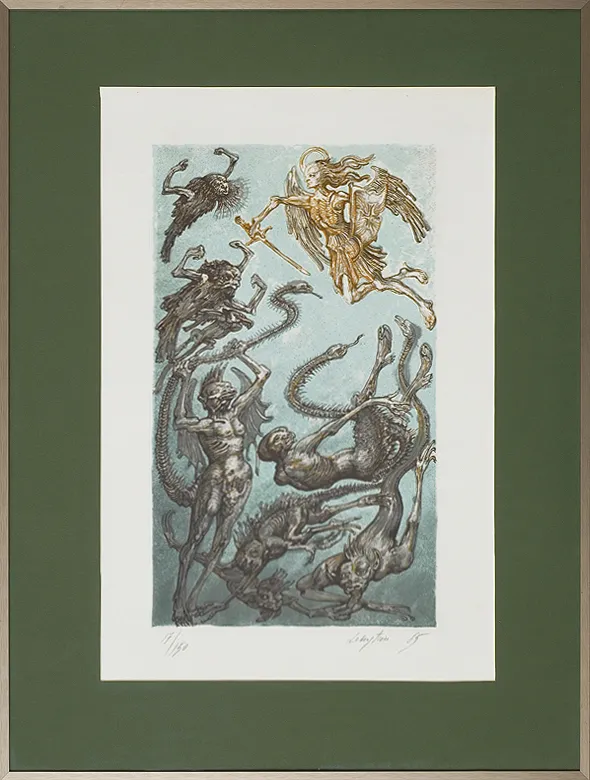 Jan Lebenstein, Ilustracja do Apokalipsy, 1985