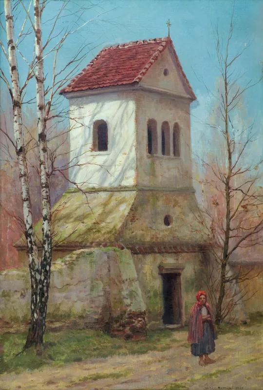 Józef Rapacki, PRZED DZWONNICĄ, 1917