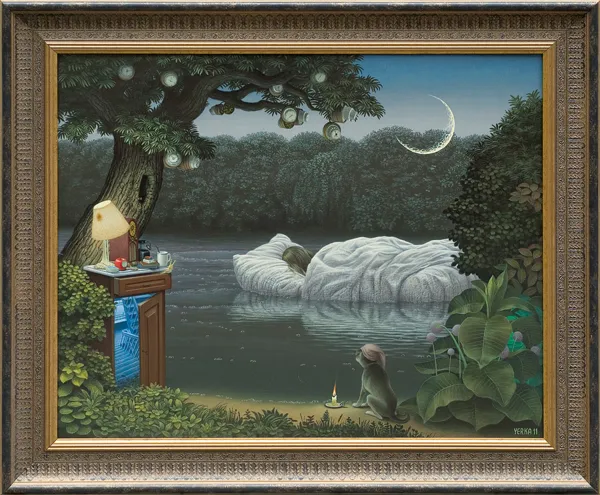 Jacek Yerka, KIESZONKOWA DŻUNGLA - SEN, 2011