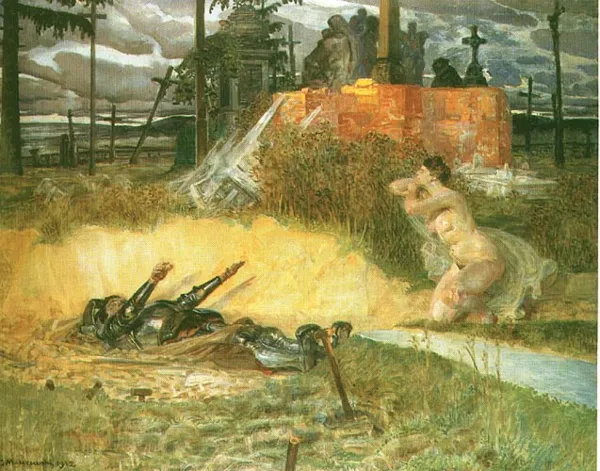 Jacek Malczewski, Scena symboliczna