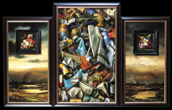 Marian Michalik, Pochwała baroku [tryptyk], 1992