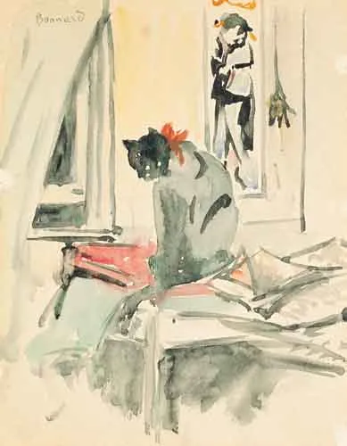 Pierre Bonnard, Kot siedzący przy oknie