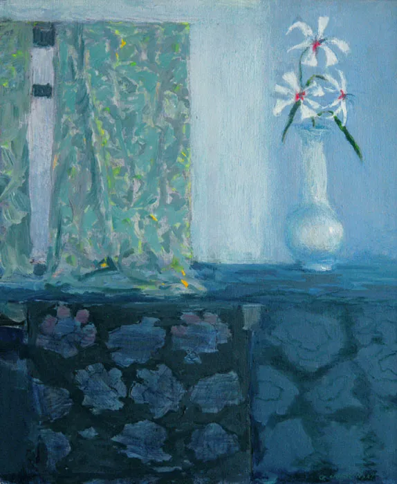 Grzegorz Moryciński, Kwiat wśród wzorzystych tkanin