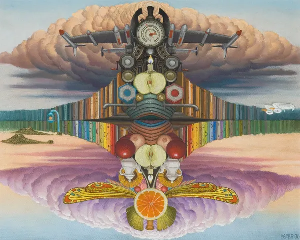 Jacek Yerka, TANGERINE DREAM, 2008