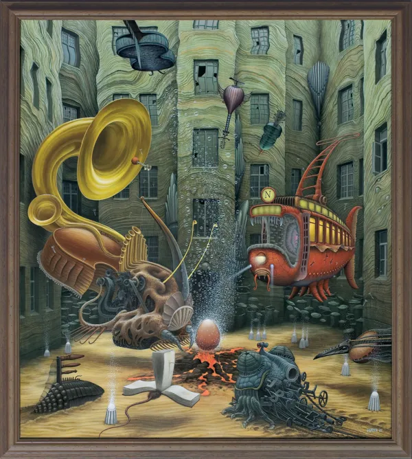 Jacek Yerka, NARODZINY ŻYCIA, 2001