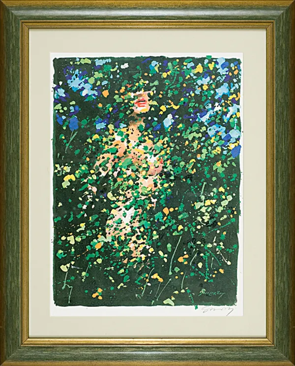 Waldemar Świerzy, Akt w zieleni