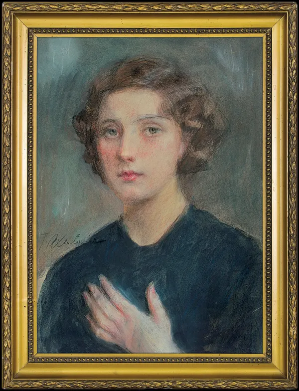 Teodor Axentowicz, RUDOWŁOSA, lata 20. XX w.