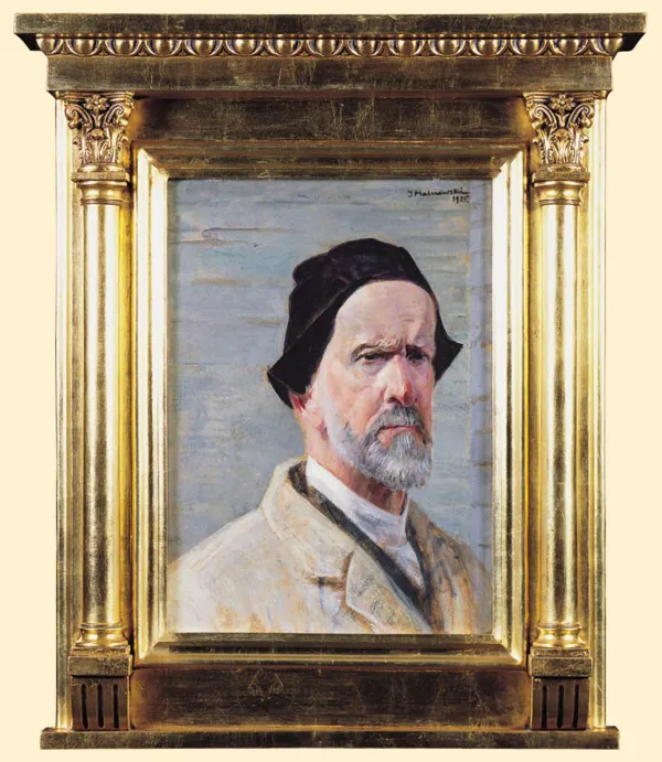 Jacek Malczewski, AUTOPORTRET, 1925