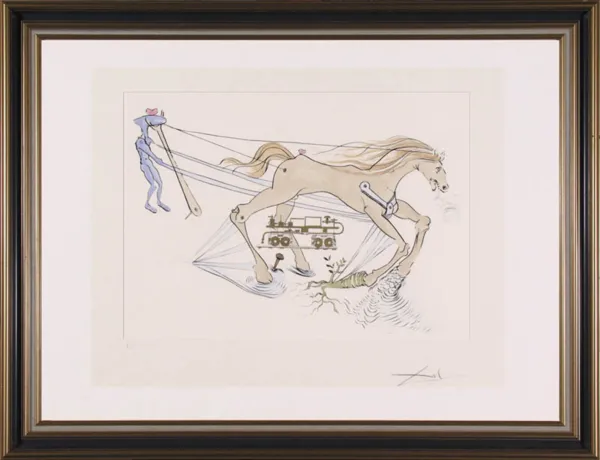 Salvador Dali, Hamulec hydrauliczny (Le frein hydraulique) 