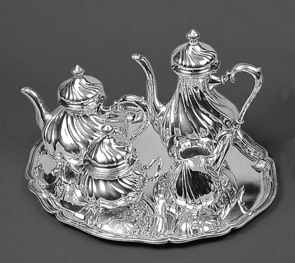 Autor nierozpoznany, KOMPLET DO KAWY I HERBATY, okres międzywojenny