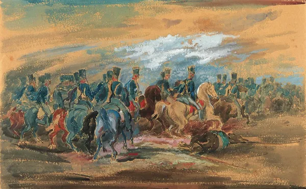 Eugeniusz Geppert, 37. Szwadron ułanów, 1944