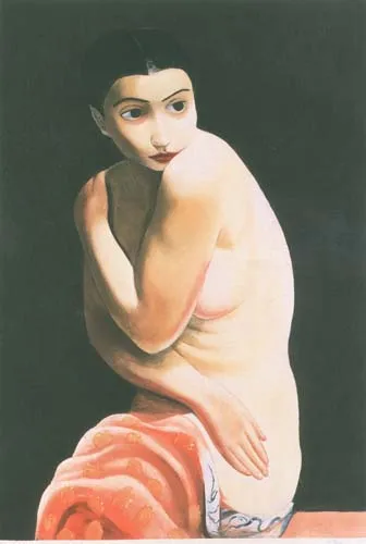 Mojżesz Kisling, Zasłaniająca się kobieta