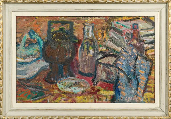 Jan Cybis, MARTWA NATURA. NACZYNIA, 1966