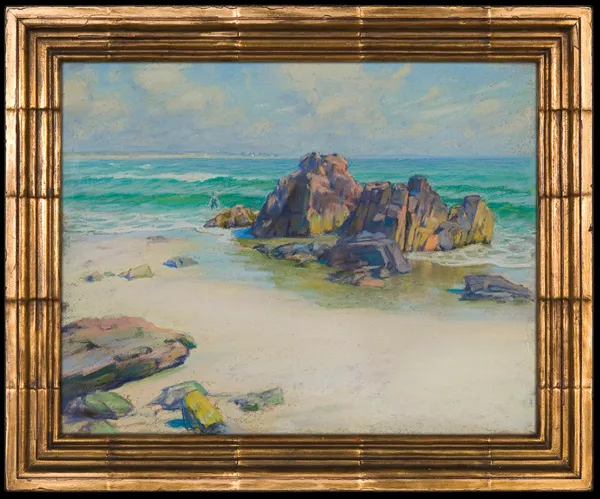 Abraham  Neuman, BRZEG MORSKI W BRETANII, 1921