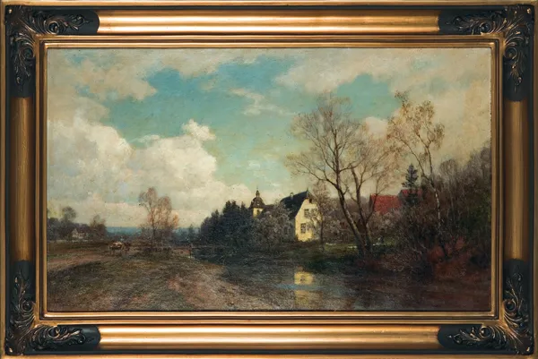 Hermann Pohle, PAŁAC NAD WODĄ, ok. 1880