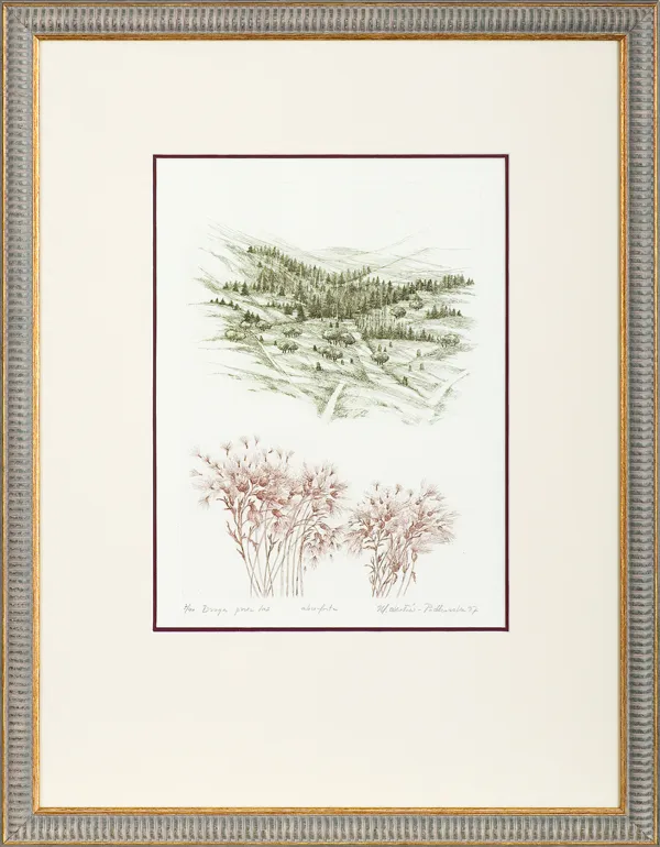 Maria Okołów-Podhorska, DROGA PRZEZ LAS, 1997