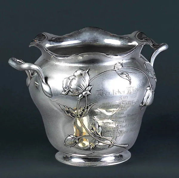 Autor nierozpoznany, NACZYNIE DO CHŁODZENIA WINA, przed 1896