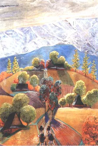 Rafał Malczewski, Jesień na Podhalu