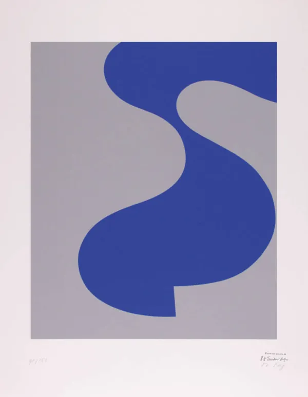 Sophie Taeuber-Arp, Forme bleue, 1935 