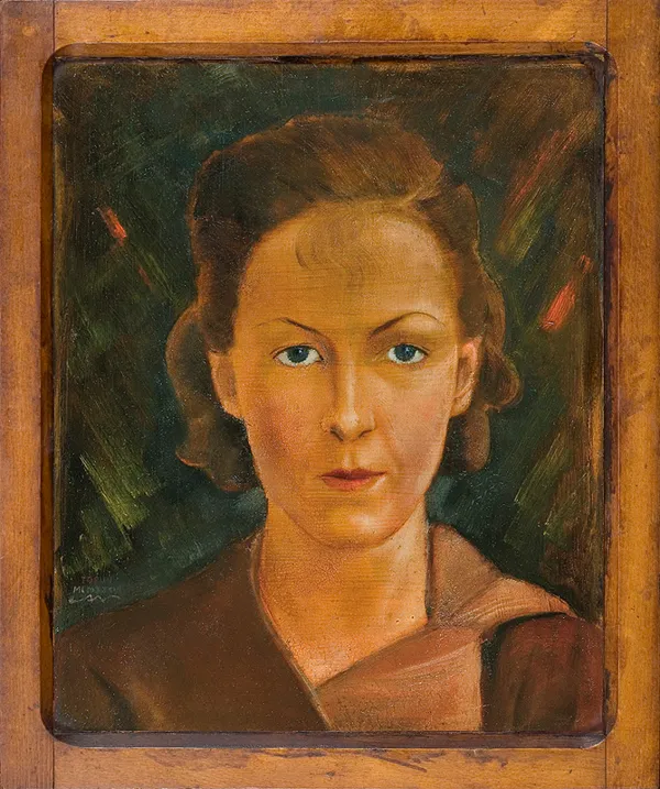 Ignacy Mazurek, PORTRET MŁODEJ KOBIETY, 1932