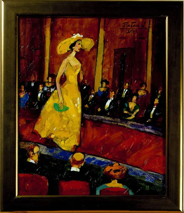 Witold Pałka, Modelka na wybiegu, 2003