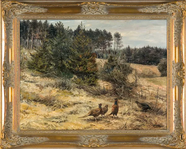 Willy Lorenz, BAŻANTY NA SKRAJU LASU