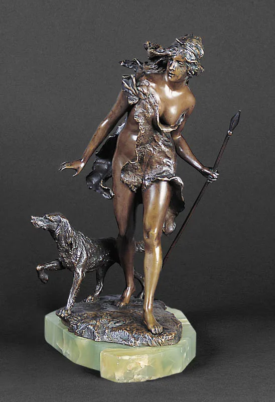 Paul Ludwig Kowalczewski, Diana Łowczyni, ok. 1900