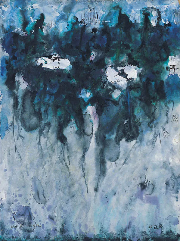 Rajmund Ziemski, Pejzaż, 15 VII 1968 