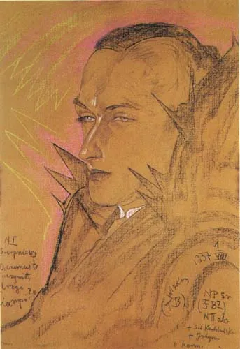 Stanisław Ignacy Witkiewicz, Portret mężczyzny w typie B