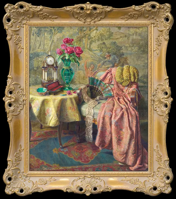 Lea Reinhart (Reinhardt), WNĘTRZE Z GOBELINEM