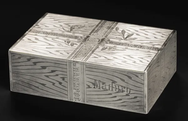 Autor nierozpoznany, PUDEŁKO NA CYGARA, 1875