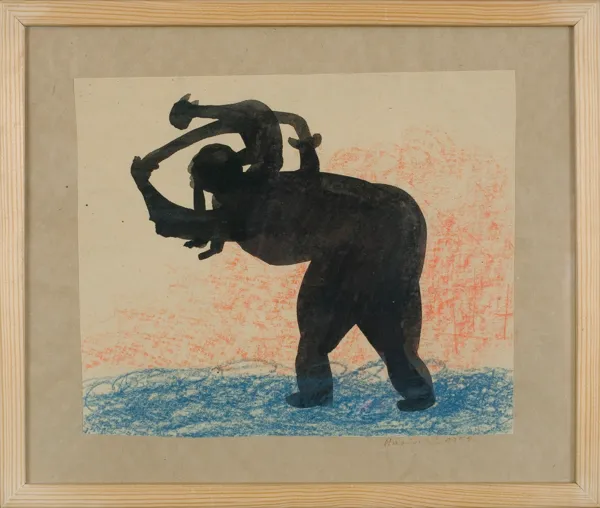 Władysław Hasior, ŚWIĘTY KRZYSZTOF, 1955