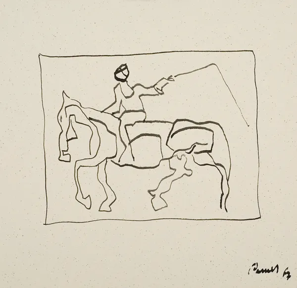 Jerzy Panek, Jeździec, 1967