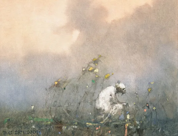 Jerzy Duda Gracz, Obraz 2871 (Kohyłczyce - Wieczór), 2003