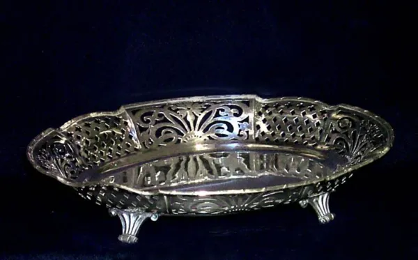 Autor nierozpoznany, Patera na pieczywo, ok. 1900