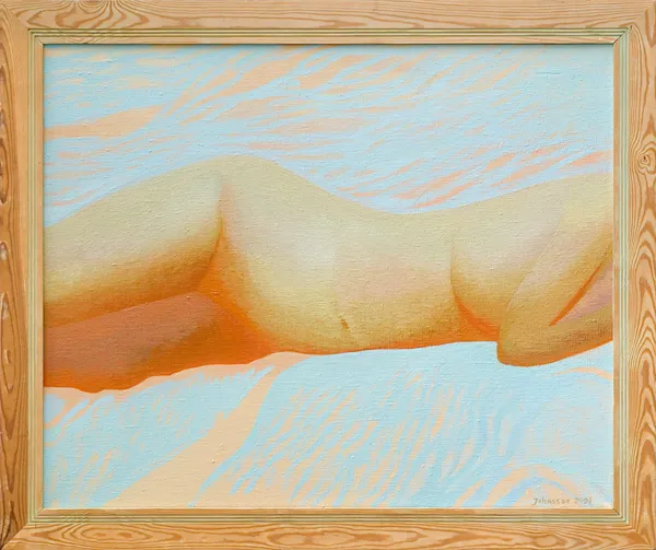 Jolanta Johnsson, KOBIETA LEŻĄCA, 2001