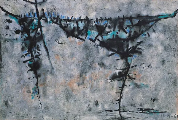 Rajmund Ziemski, KOMPOZYCJA, 1960