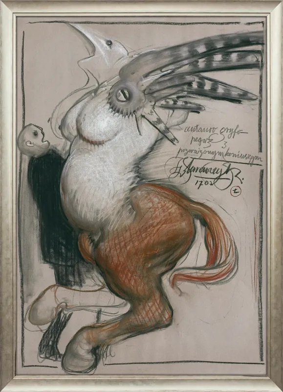 Franciszek Starowieyski, CENTAURO-GRYFO-PEGAZ, 2002