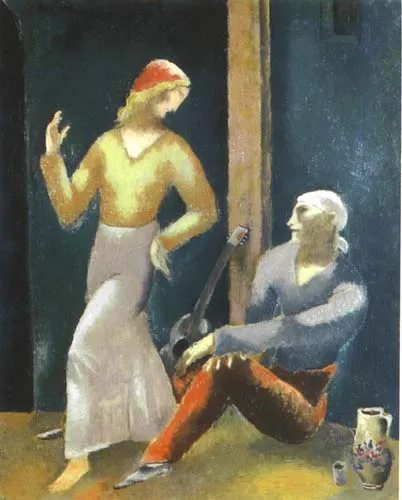 Eugeniusz Zak, Tancerka i gitarzysta