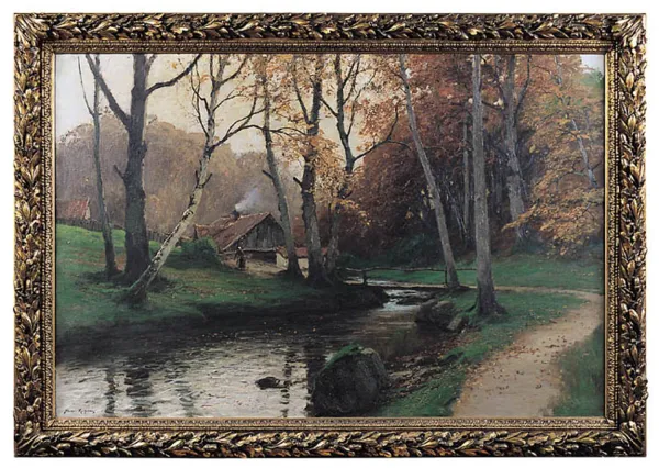 Konrad Müller-Kürzwelly, Czarny ruczaj, ok. 1890