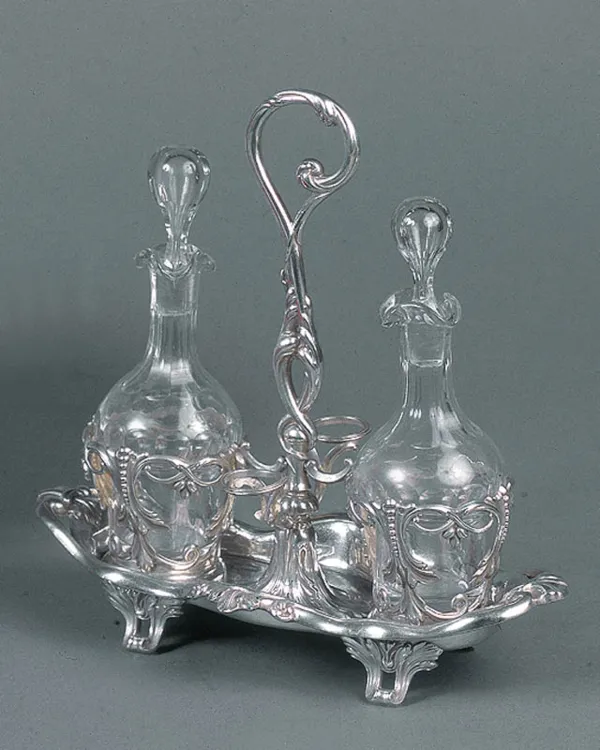 Autor nierozpoznany, Komplet do przypraw, ok. 1860