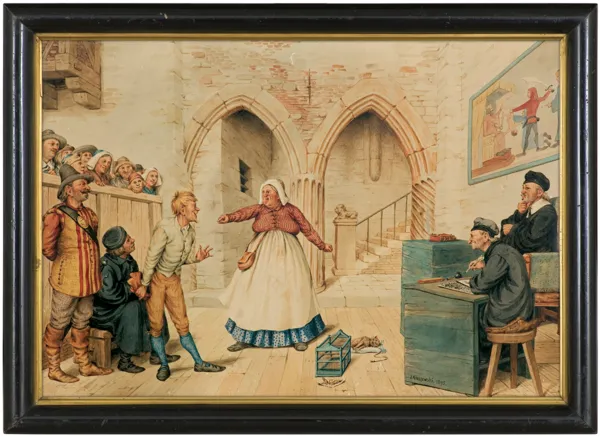 Józef Wincenty Kruszewski, W SĄDZIE. SPRAWA O KOTA, 1895