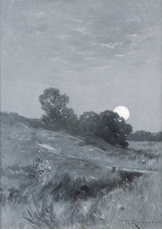 Roman Kochanowski, Wschód księżyca, ok. 1900
