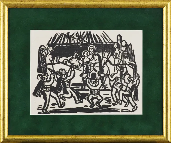 Tadeusz Makowski, Pastorałki – Misterium (1), 1924